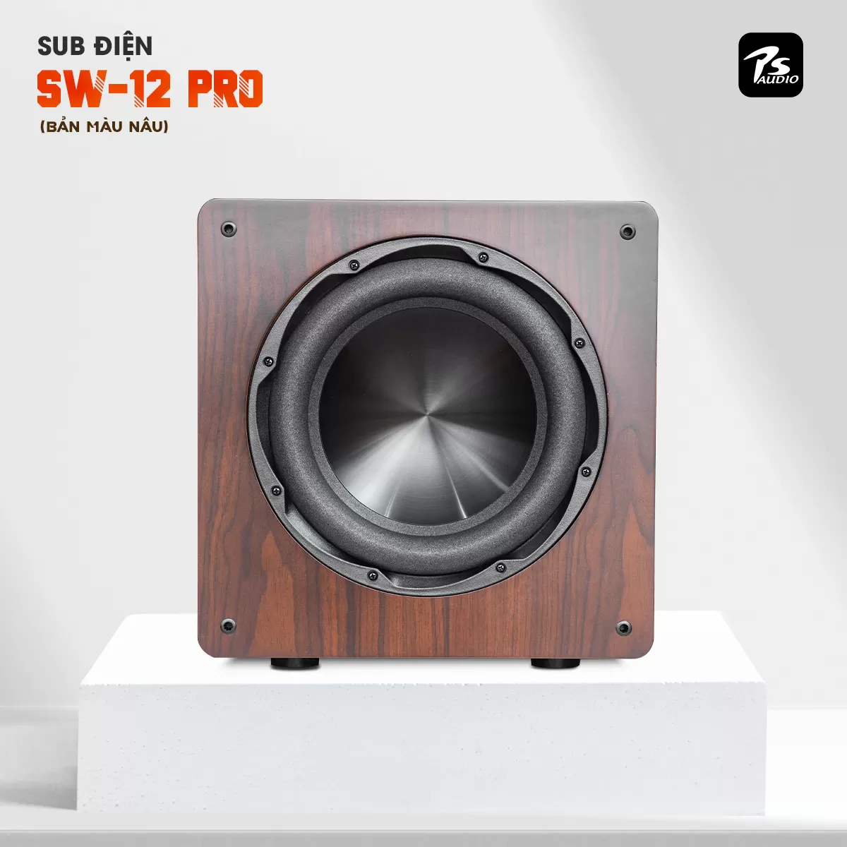 Loa Sub Điện SW-12 Pro (màu Nâu)