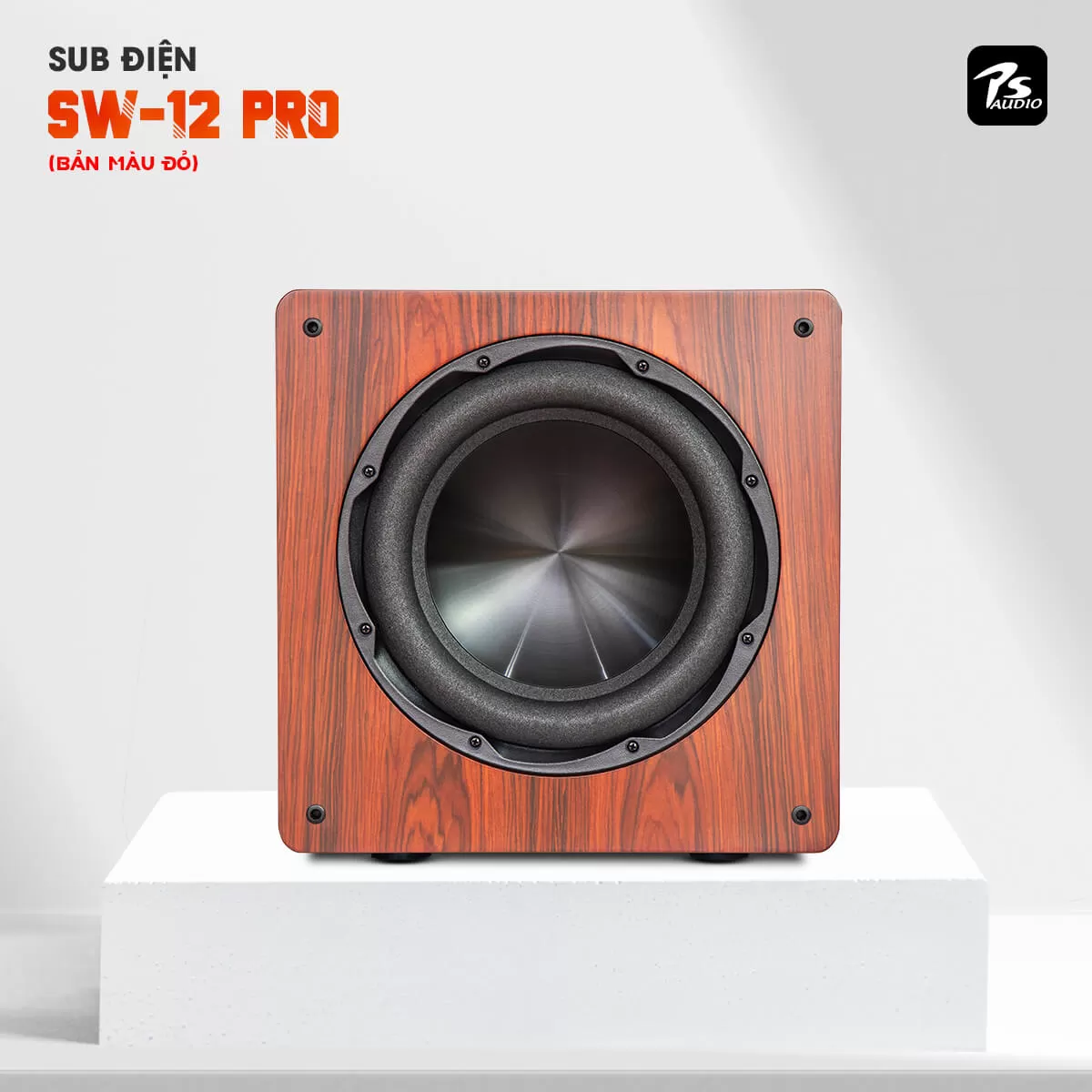 Loa Sub Điện SW-12 PRO (Màu Đỏ)
